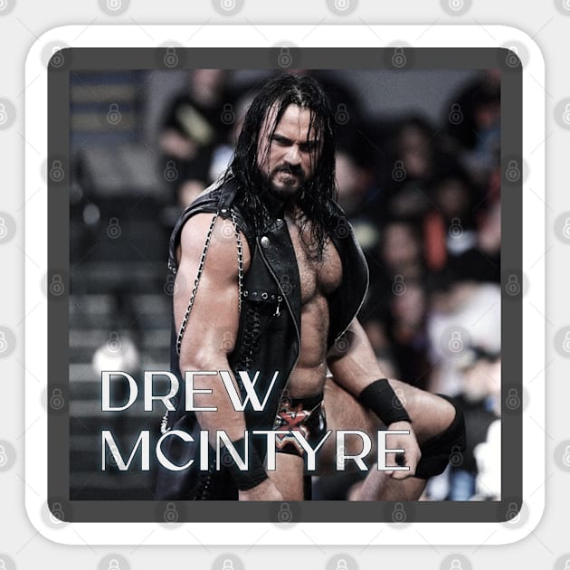 Drew Mcintyre Sticker by CatsRider YK